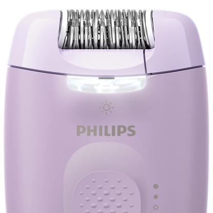 PHILIPS 4000. sērijas epilators ar vadu, violets BRE257/00