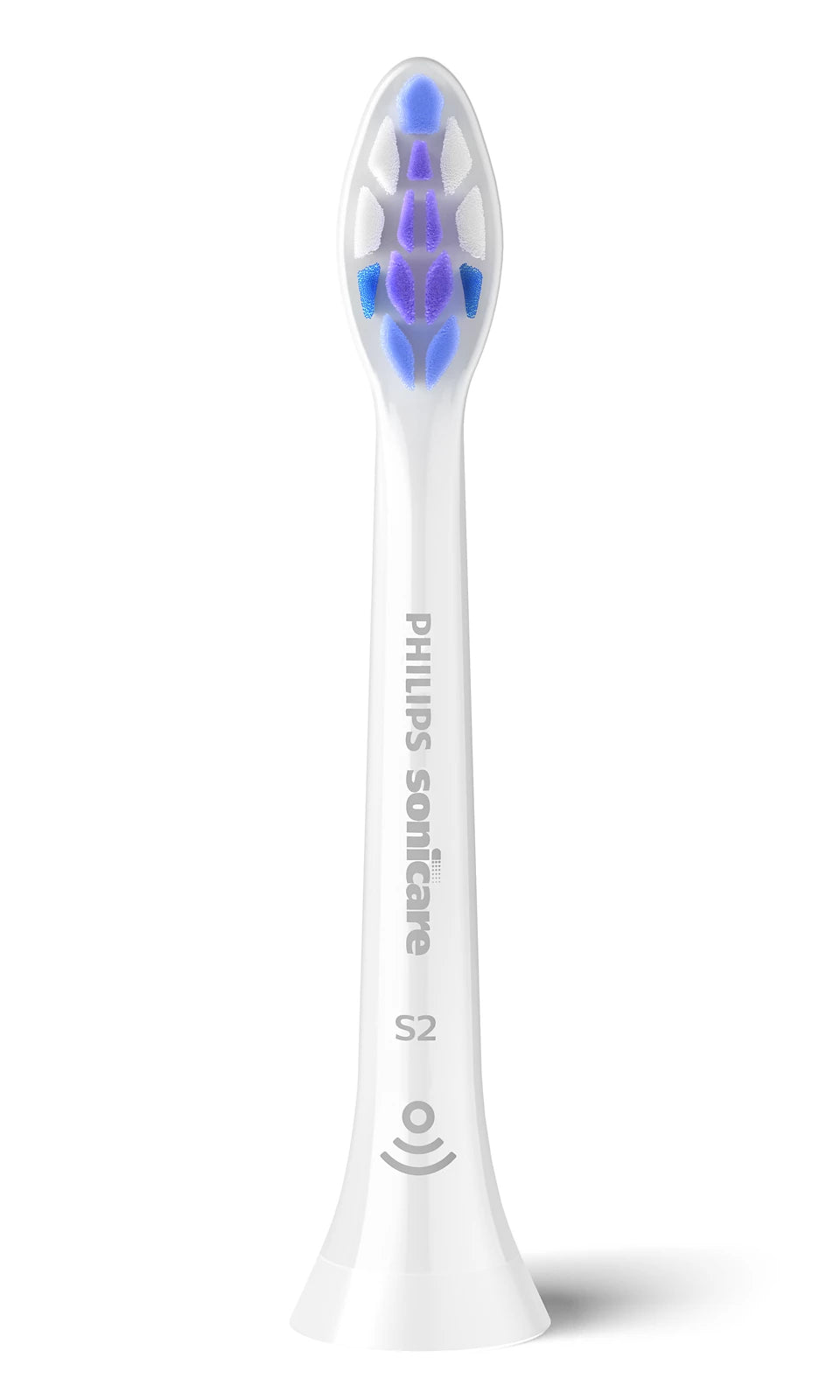 PHILIPS Sonicare Sensitive Standarta Sonic zobu birstes uzgalis, 2gab, balts HX6052/87