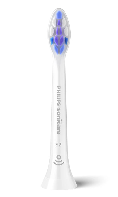 PHILIPS Sonicare Sensitive Standarta Sonic zobu birstes uzgalis, 2gab, balts HX6052/87