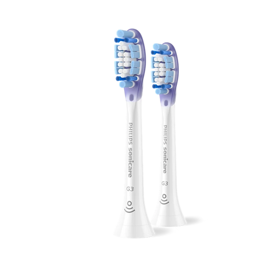 Sonicare G3 Premium Gum Care Standard zobu birstes uzgalis, 2gab, balts HX9052/87