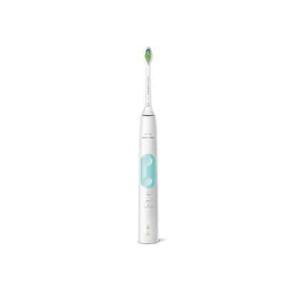 PHILIPS ProtectiveClean 5100 Sonic elektriskā zobu  birste, balta un gaiši zila HX6857/28
