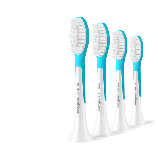 Sonicare for Kids zobu birstes uzgalis, 4 gab, 7+ gadi HX6044/90