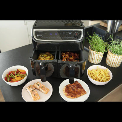 Gastronoma karstā gaisa katls, dubults, 9 L, 2400 W 18290003