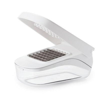 Dārzeņu smalcinātājs OXO Vegetable Chopper with Easy-Pour Opening - DomoTehnika