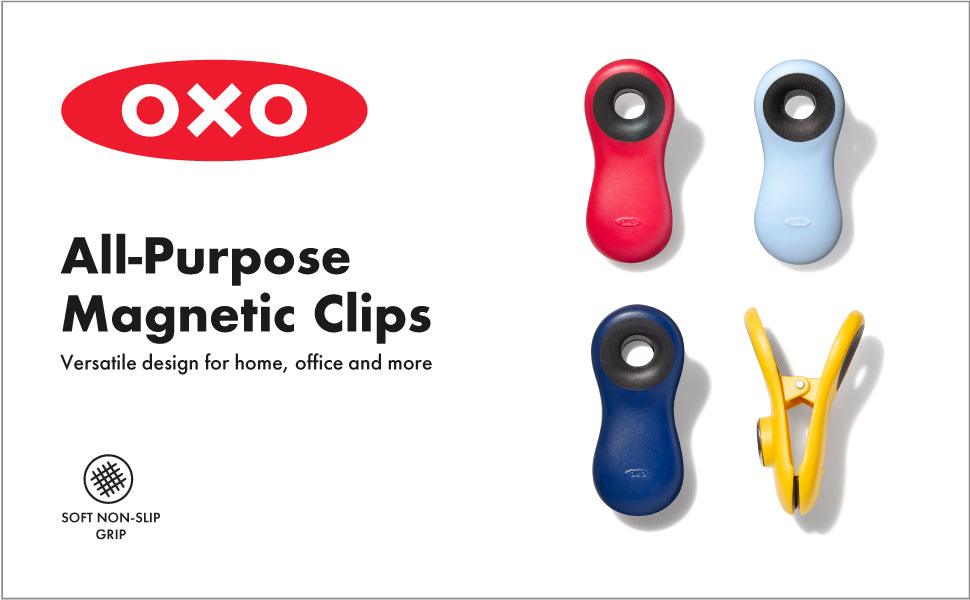 Virtuves piederumi OXO Magnetic All-Purpose Clips - 4 Pk - Assorted Colours 13328400 - DomoTehnika