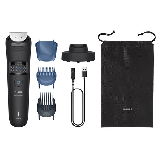 PHILIPS Series 5000 Bārdas trimmeris, lādējams, melns ar zilu BT5780/15