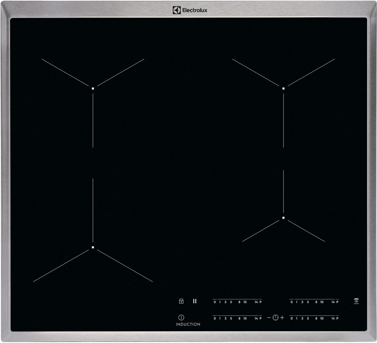 Electrolux indukcijas plīts virsma EIT60443X
