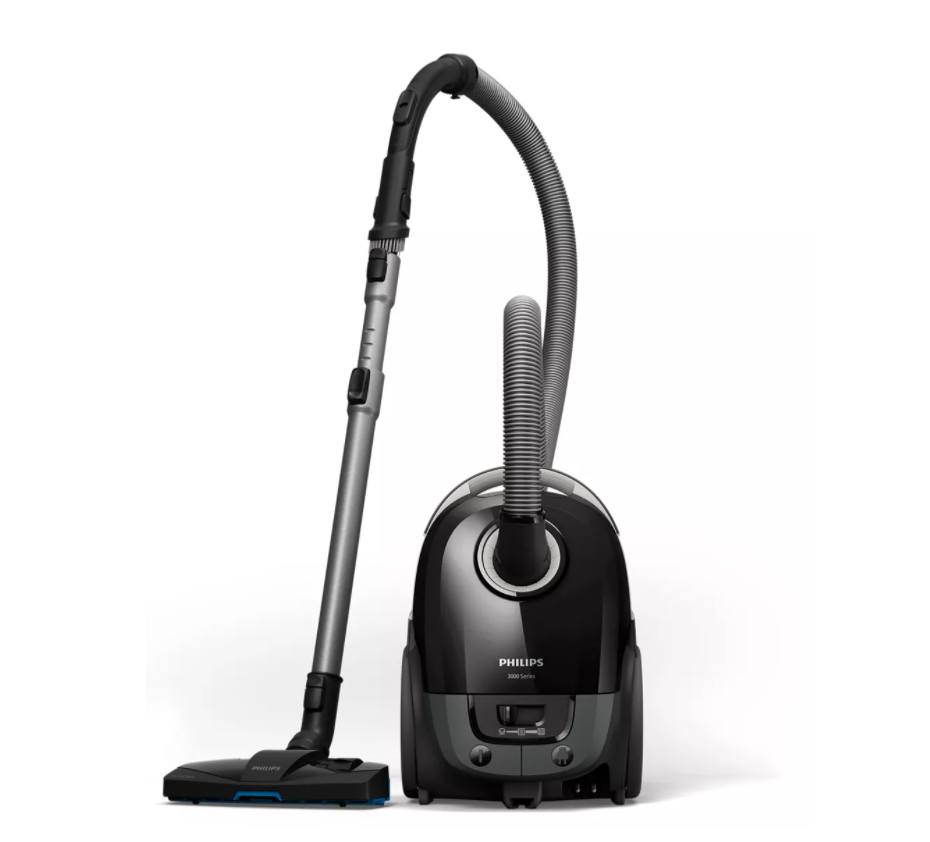 PHILIPS 3000 series putekļsūcējs, 900 W, melns XD3112/09