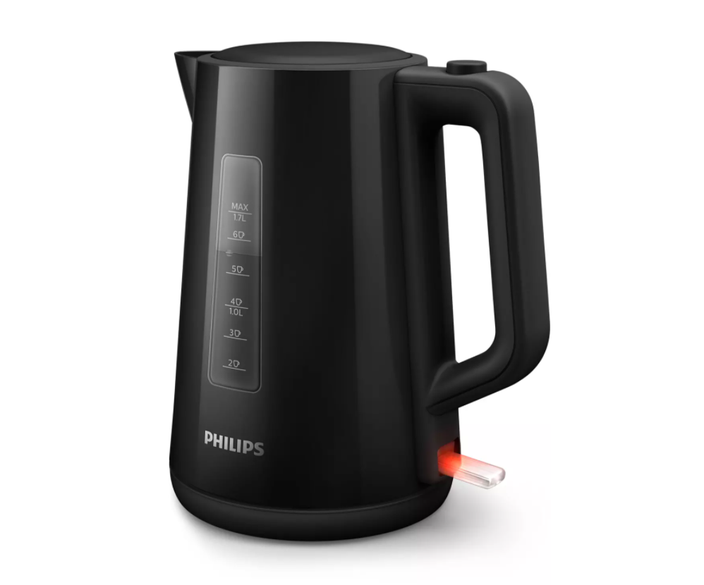 PHILIPS tējkanna 1.7 l, melna HD9318/20