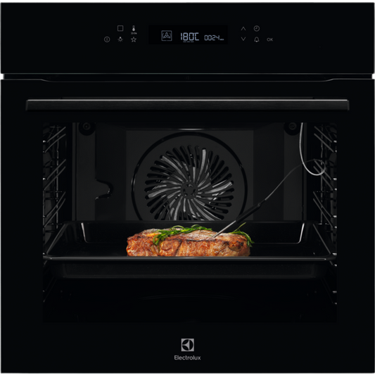 Electrolux iebūv. cepeškrāsns, melna EOE7P31Z