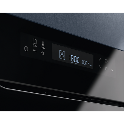 Electrolux iebūv. cepeškrāsns, melna EOE7P31Z