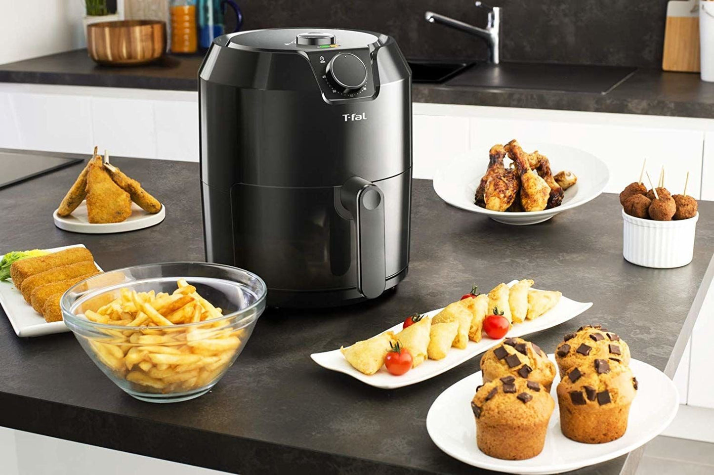 TEFAL karstā gaisa friteris, Easy Fry Classic, melna EY2018