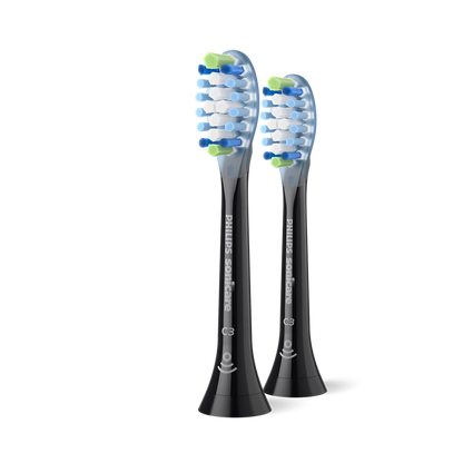Sonicare C3 Premium Plaque Defence zobu birstes uzgalis (2gab) melns HX9042/88