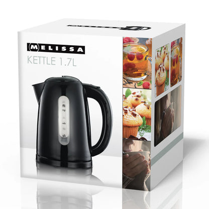 Melissa tējkanna, 1.7L, 2025W, melna 16130301