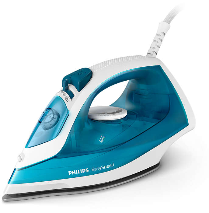 PHILIPS EasySpeed tvaika gludeklis, 2000W (zils) GC1750/20