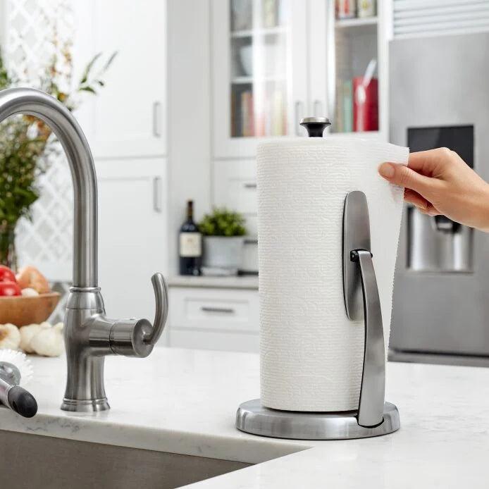 Papīra dvieļu turētājs OXO SimplyTear Paper Towel Holder 13321800 - DomoTehnika