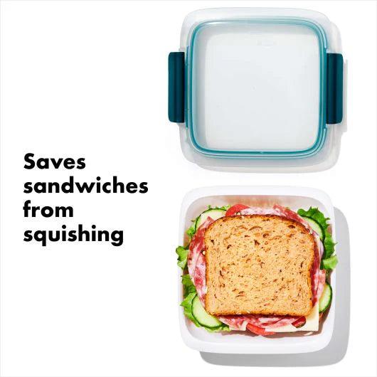 Pārtikas uzglabāšanas trauks OXO Prep & Go Lunch / Sandwich Container - 1L 11301600 - DomoTehnika