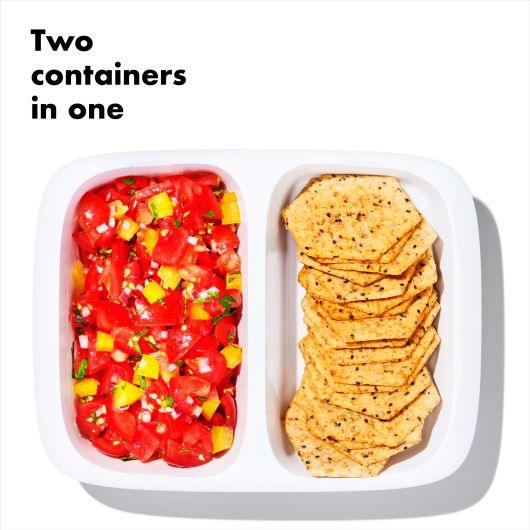 Pārtikas uzglabāšanas trauks OXO Prep & Go Divided Container - 500mL 11302100 - DomoTehnika
