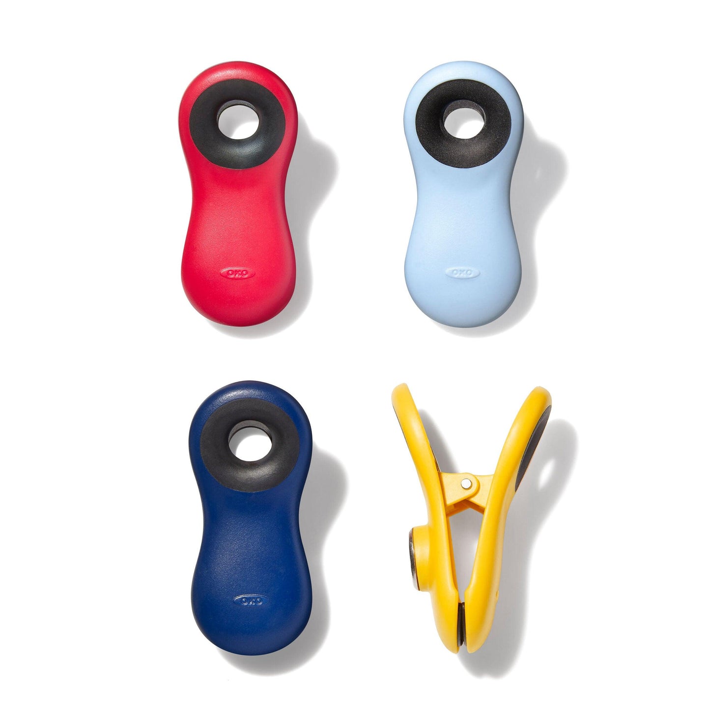 Virtuves piederumi OXO Magnetic All-Purpose Clips - 4 Pk - Assorted Colours 13328400 - DomoTehnika