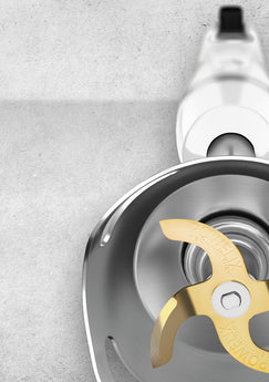 TEFAL rokas blenderis Infinity Force, balts/nerūsējošais tērauda HB9441