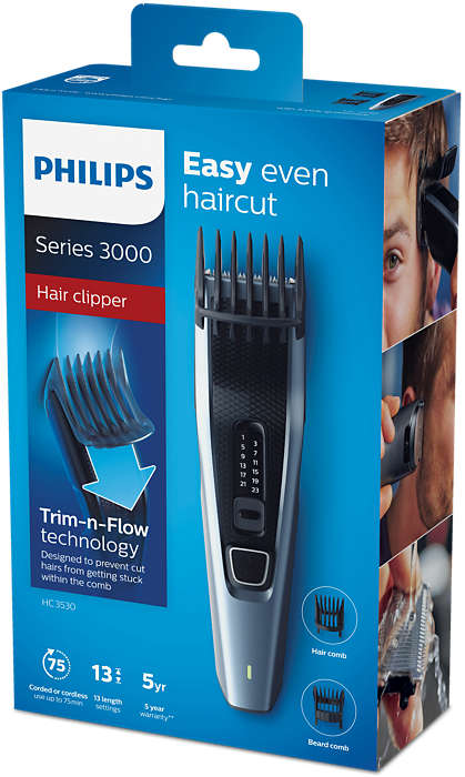 PHILIPS Hairclipper series 3000 Matu griešanas  ierīce HC3530/15