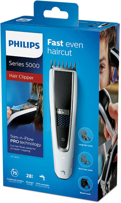 Philips Hairclipper series 5000 Mazgājama matu griešanas  mašīna HC5610/15