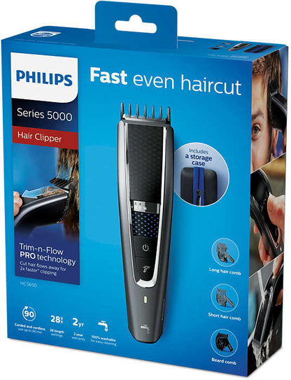 Philips Hairclipper series 5000 Mazgājama matu  griešanas mašīna HC5650/15