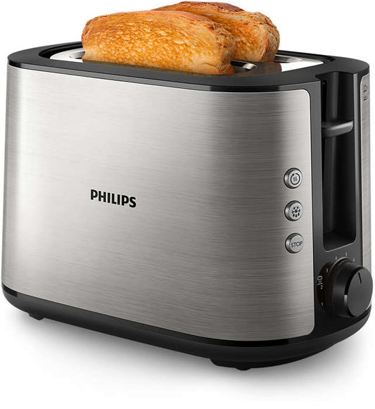 PHILIPS Viva Collection tosteris, sudraba HD2650/90