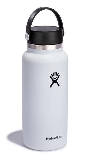 Termokrūze HYDRO FLASK WIDE FLEX CAP, 32 OZ (950ml) Balta - DomoTehnika