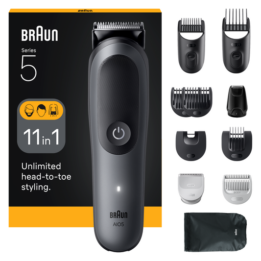 BRAUN galvas un ķermeņa trimmeris AIO5560