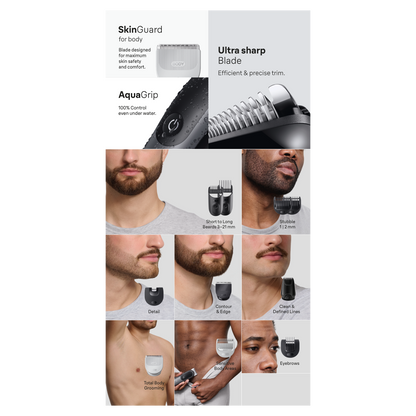 BRAUN galvas un ķermeņa trimmeris AIO5560