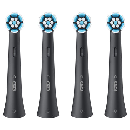 Braun SBF-4 Oral-B GentleCare zobu birstes uzgaļi, melni, 4 gab. iO RB SBF-4