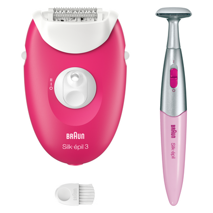 BRAUN Silk 3 epilators ar bikini trimmeri SE3-202