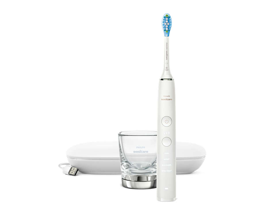 PHILIPS Sonicare zobu birste DiamondClean ar īpašu  lietotni, balta HX9911/27