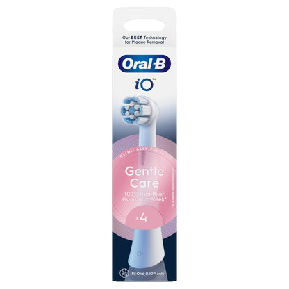 Braun SWF-4 Oral-B GentleCare white zobu birstes uzgaļi, 4 Gab iO RB SWF-4