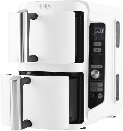 Ninja karstā gaisa katls Double Stack XL, 9.5l, 2470W, balts SL400EUWH