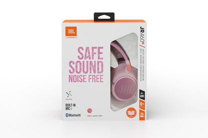 JBL on-ear bezvadu austiņas  bērniem,rozā JBLJR460NCPIK