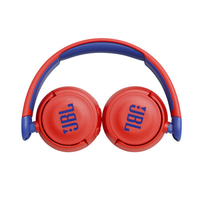 JBL on-ear austiņas ar Bluetooth bērniem, sarkanas ar zilu JBLJR310BTRED