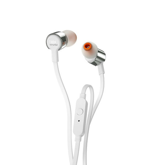 JBL in-ear austiņas ar mikrofonu, sudraba JBLT290SIL