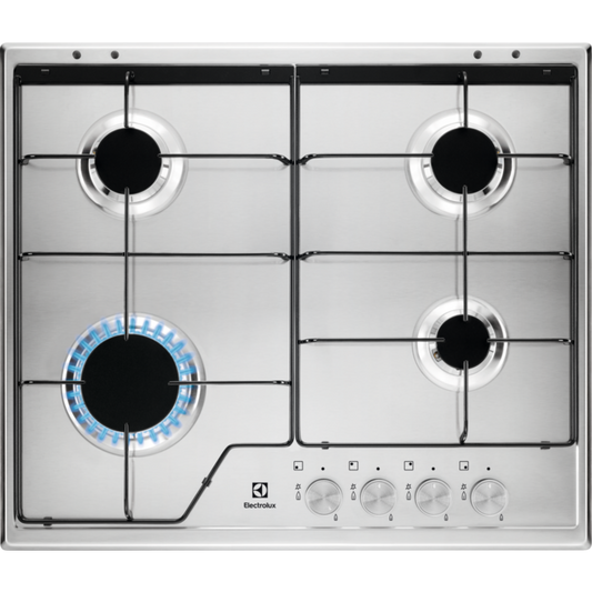Electrolux gāzes plīts virsma KGS6424SX