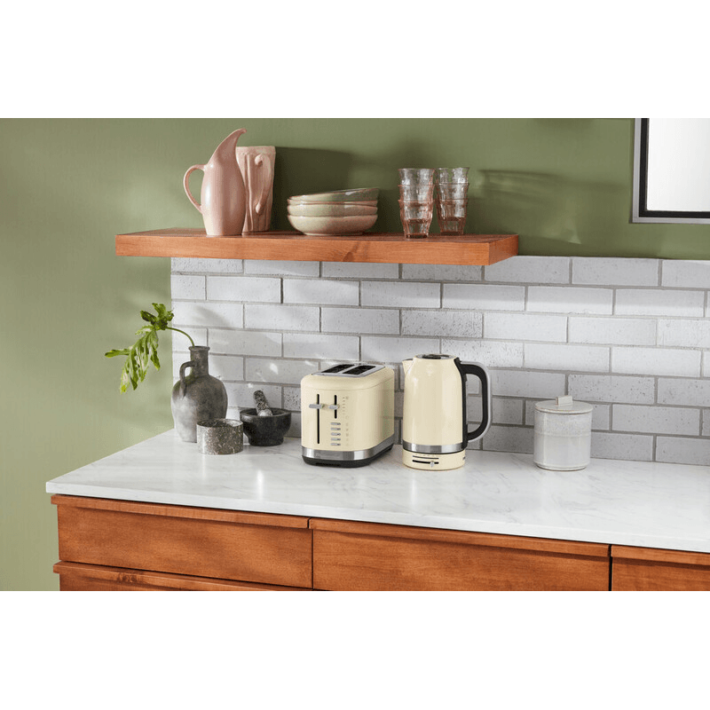 Tosteris KITCHENAID 5KMT2109EAC ALMOND CREAM - DomoTehnika