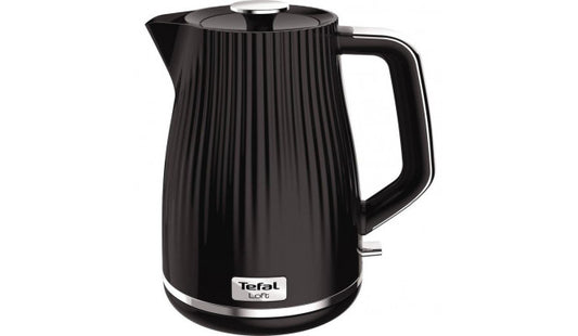 TEFAL tējkanna Loft, 1.7l, 2400W, melna KO2508