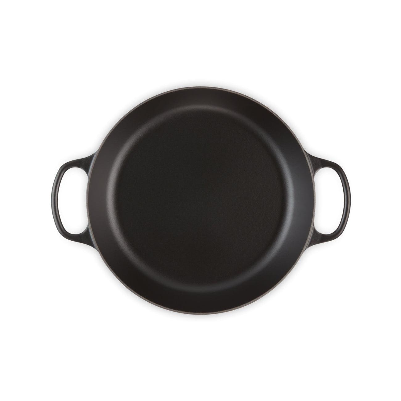 Katls LE CREUSET Cast iron pot sekls Ø30cm / 3.5L black - DomoTehnika