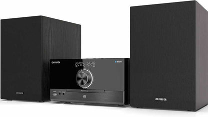 AIWA mikro mūzikas sistēma ar Bluetooth, melna MSBTU-600