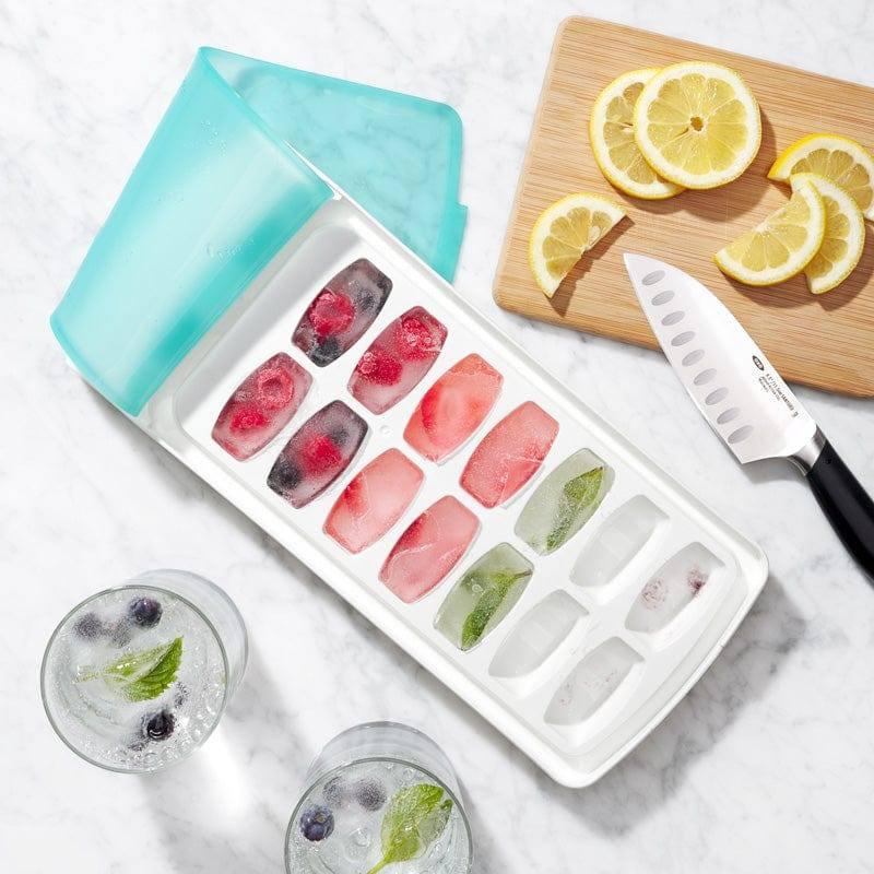 Ledus trauciņi OXO No-Spill Ice Cube Tray 1132080 - DomoTehnika