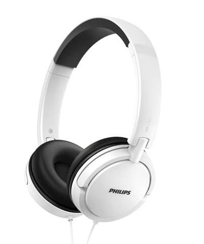 PHILIPS Austiņas ar galvas stīpu (baltas) SHL5030WT/00