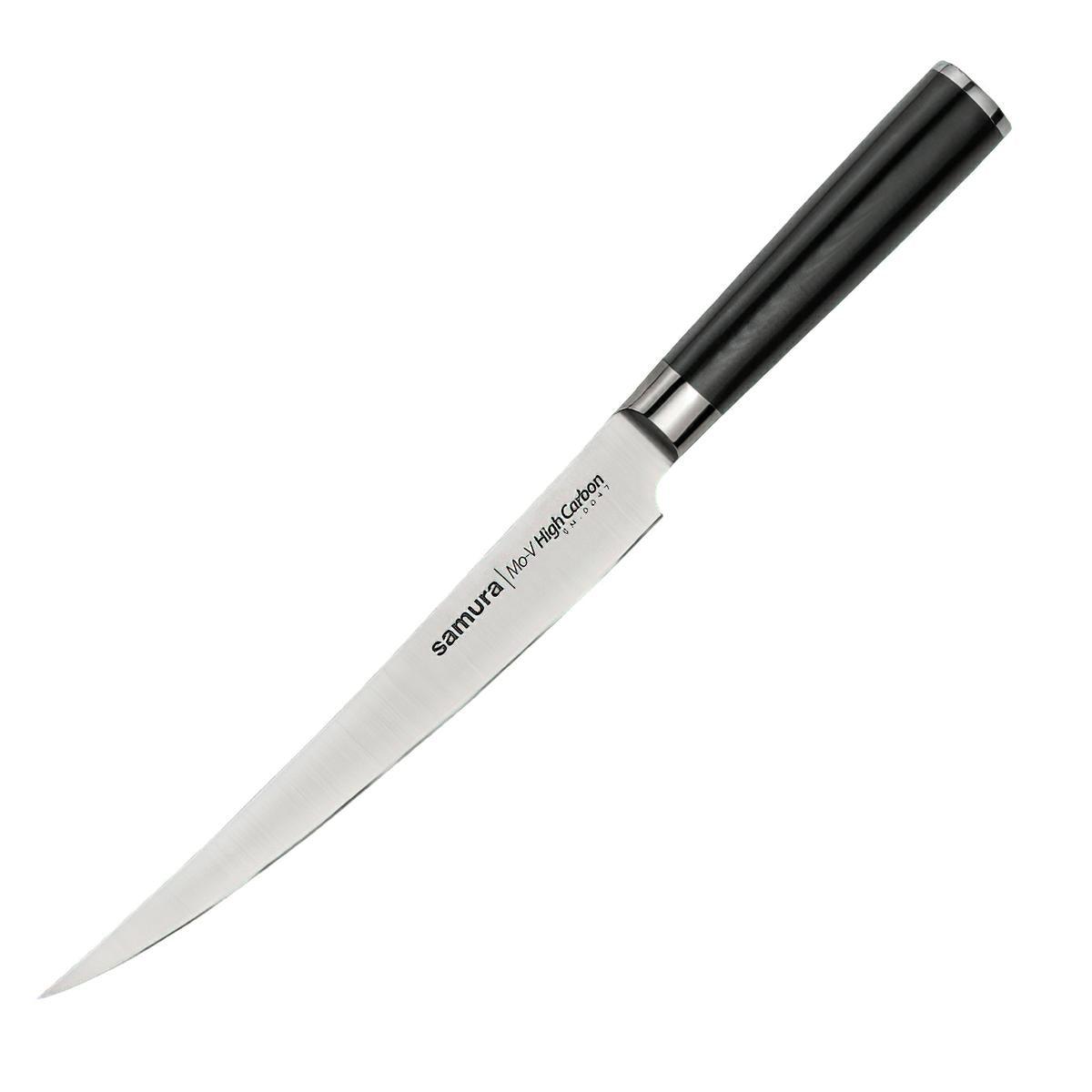 Filejas nazis SAMURA MO-V Short Slicer knife 8.7"/220 mm SM-0047 - DomoTehnika