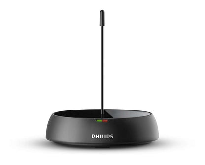 PHILIPS Hi-Fi bezvadu austiņas (melnas) SHC5200/10