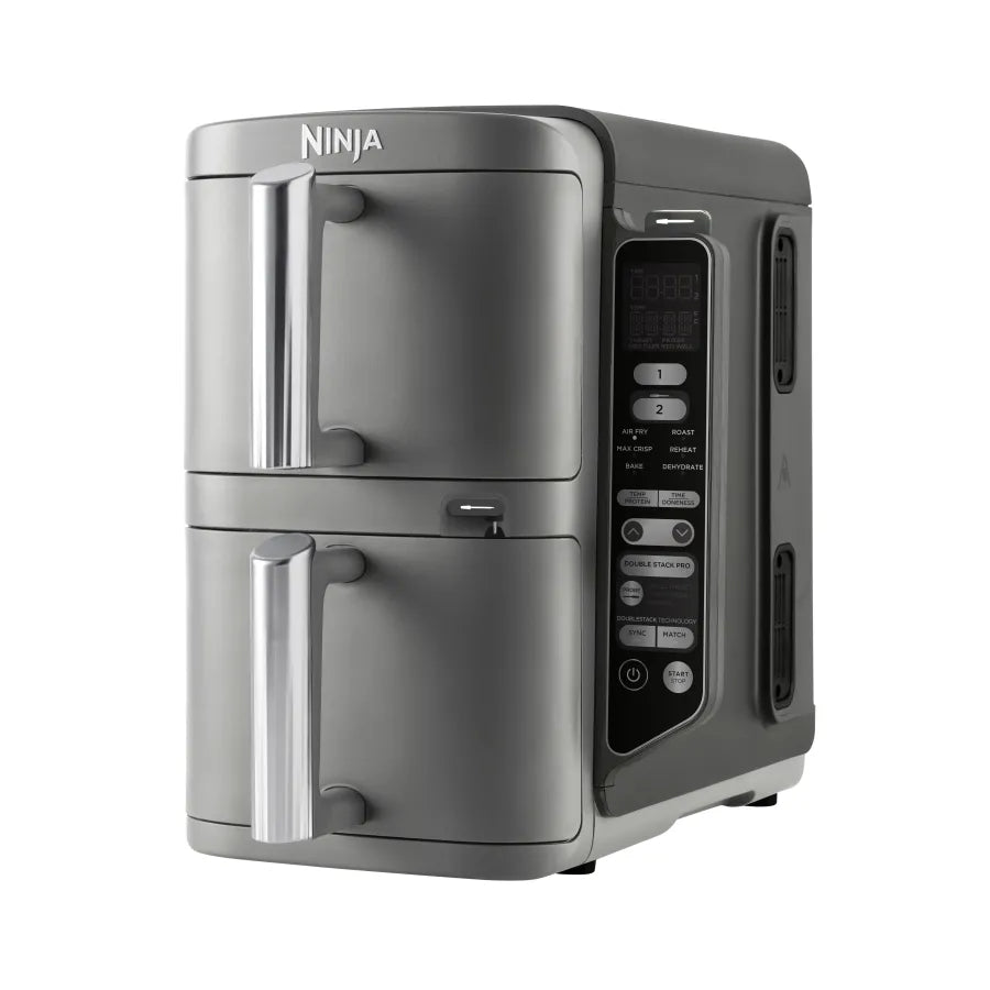 Ninja karstā gaisa katls Double Stack XL, 9.5l, 2470W, pelēka SL451EU