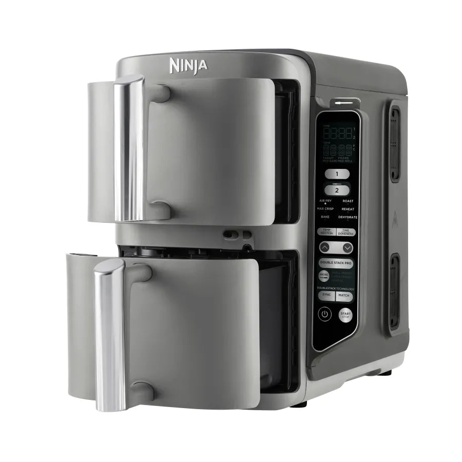 Ninja karstā gaisa katls Double Stack XL, 9.5l, 2470W, pelēka SL451EU